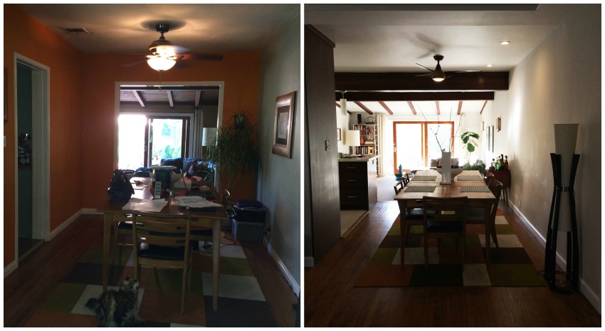 dining room collage