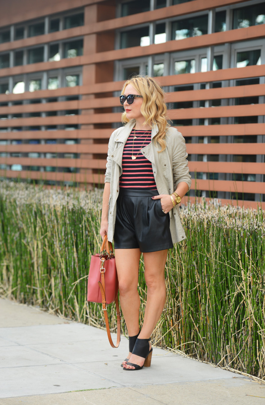 stripes & trench