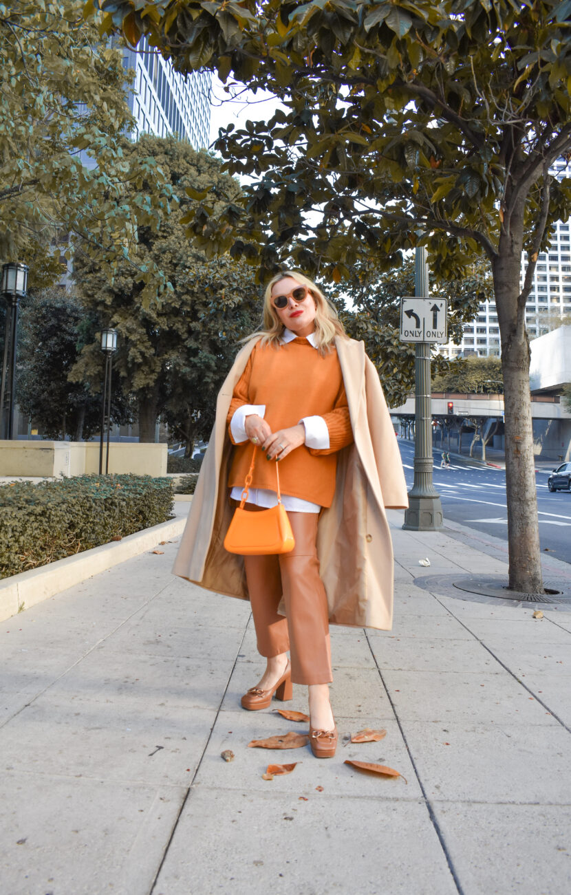 orange cashmere