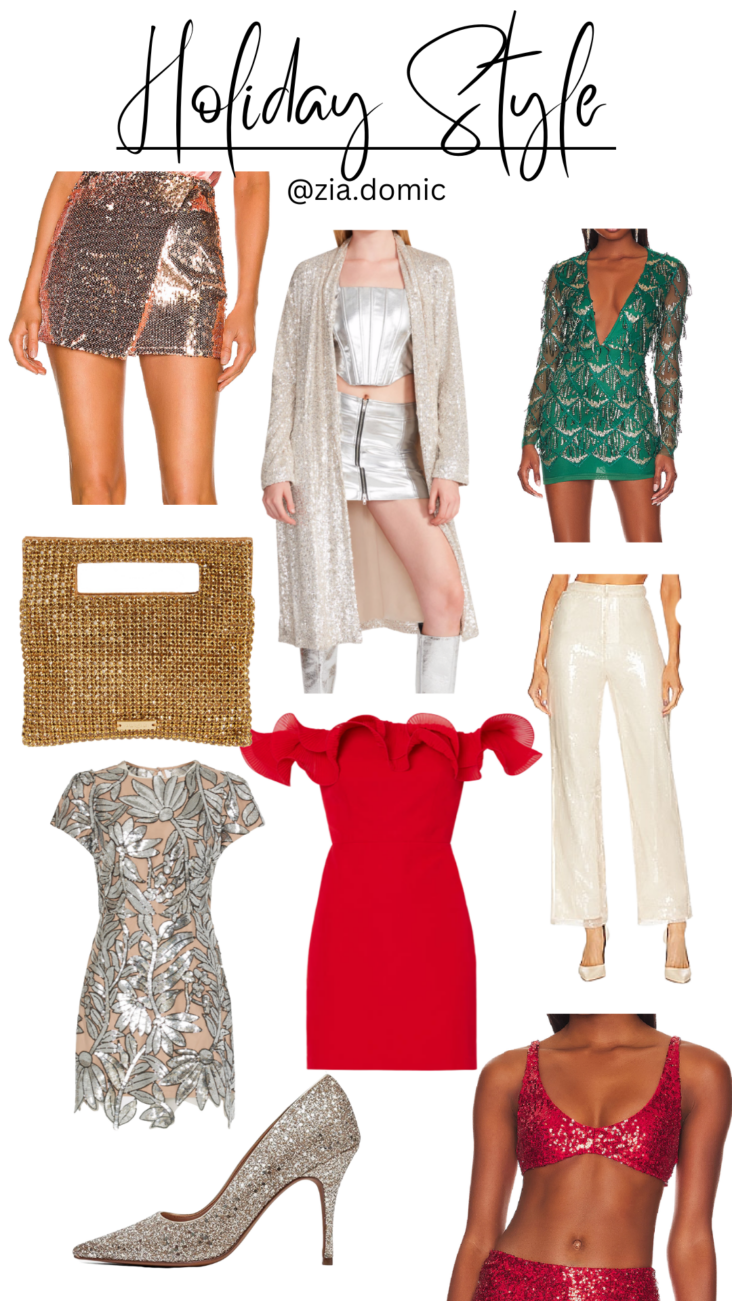 Holiday Style: Sequins, Sparkle, Shine.